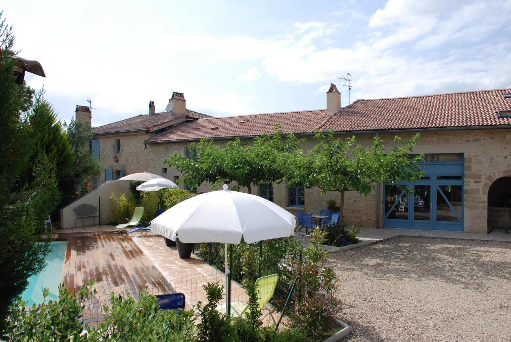 Chambres D'Hotes Du Clos Semper Felix Sainte-Bazeille Exteriör bild