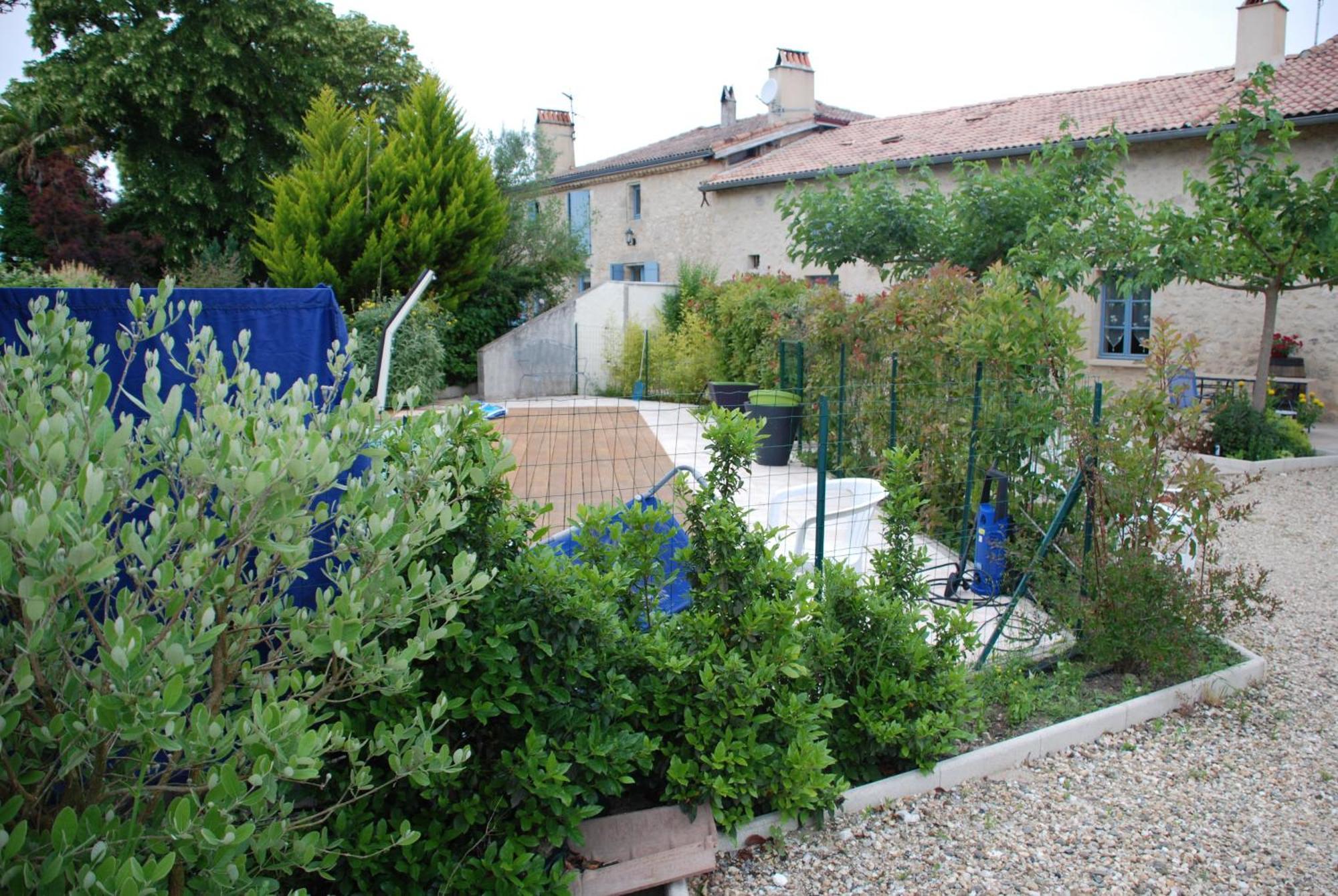 Chambres D'Hotes Du Clos Semper Felix Sainte-Bazeille Exteriör bild